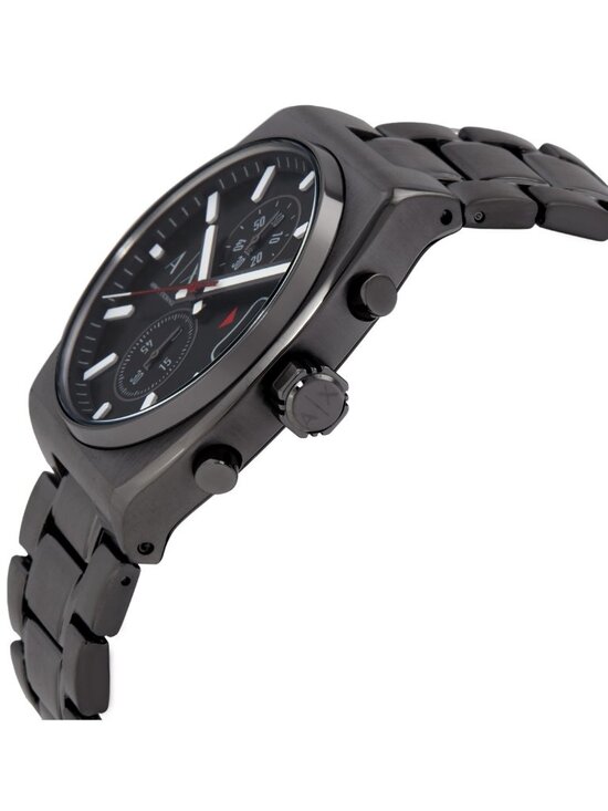 NWT Armani Exchange Oliver Chronograph Quartz Black Dial Men\'s Watch